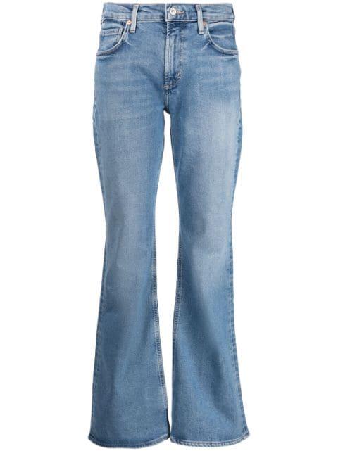 Isola mid-rise flared jeans by CITIZENS OF HUMANITY