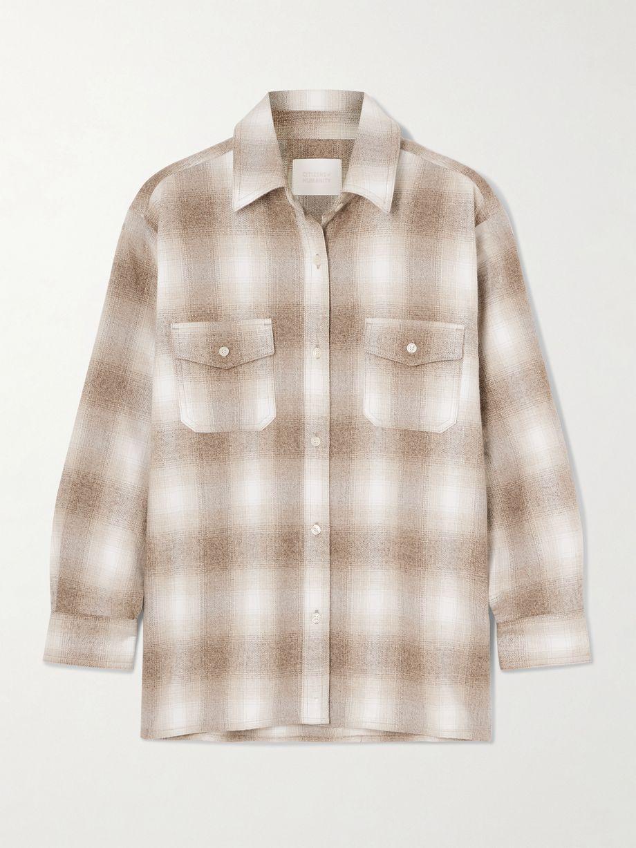 Kota checked cotton-flannel shirt by CITIZENS OF HUMANITY
