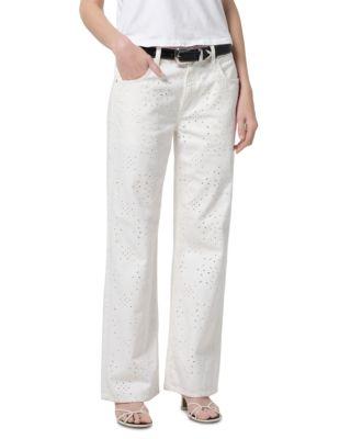 Lindz Easy Straight Leg High Rise Jeans in Blanc by CITIZENS OF HUMANITY