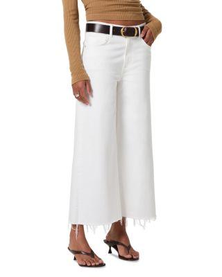 Lyra Wide Leg Cropped Jeans in Soft White by CITIZENS OF HUMANITY