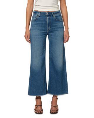 Lyra Wide Leg Cropped Jeans in Verve by CITIZENS OF HUMANITY