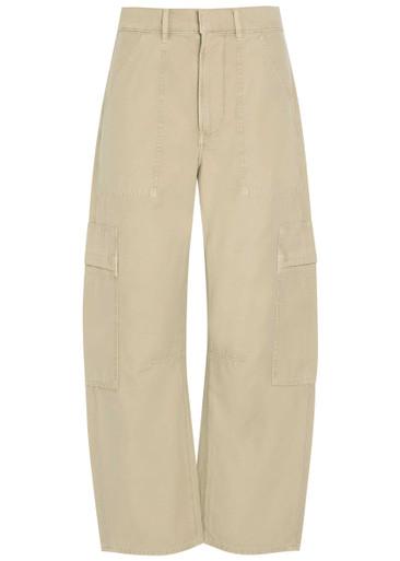 Marcelle cotton-twill cargo trousers by CITIZENS OF HUMANITY