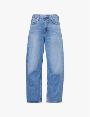 Miro barrel-leg relaxed-fit high-rise denim jeans by CITIZENS OF HUMANITY
