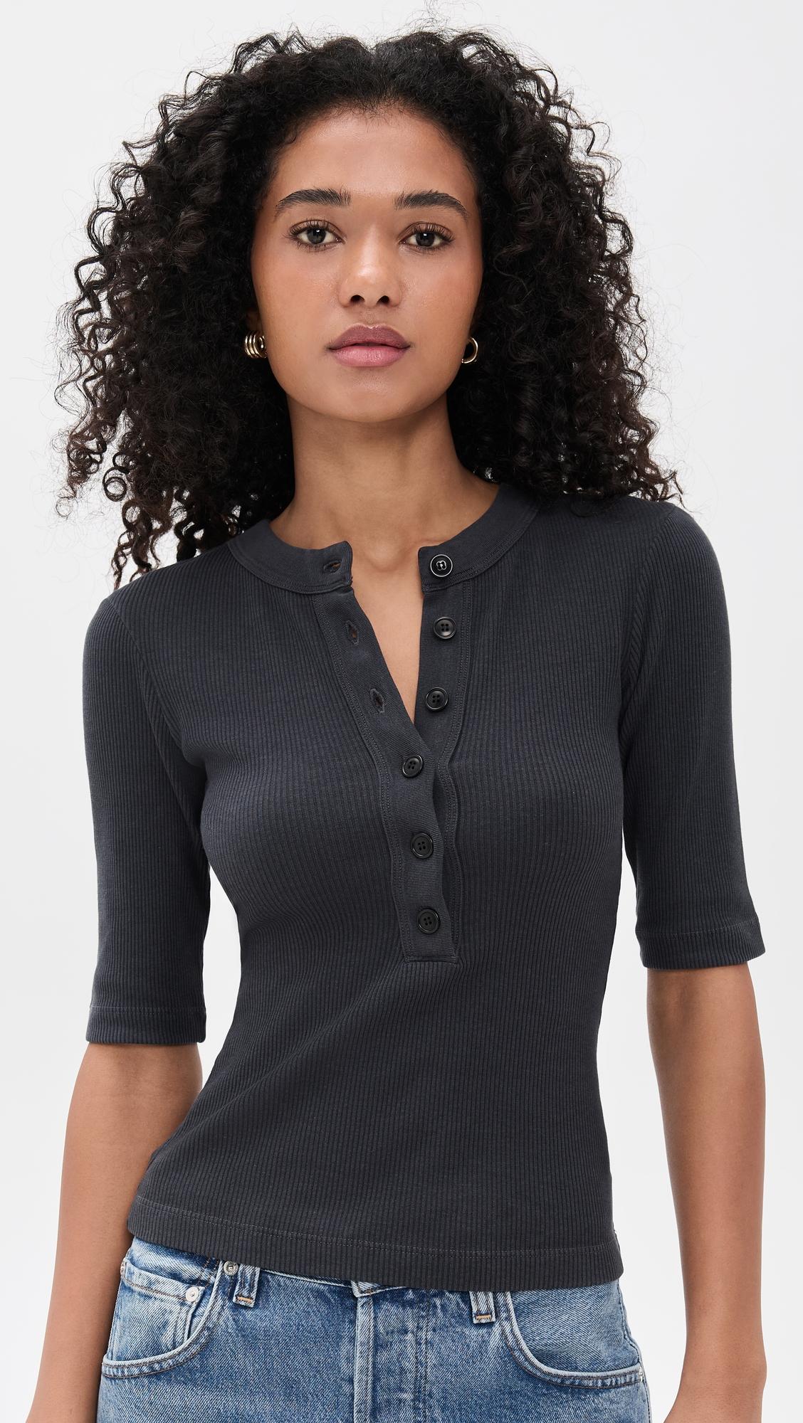 Nali Short Sleeve Henley by CITIZENS OF HUMANITY