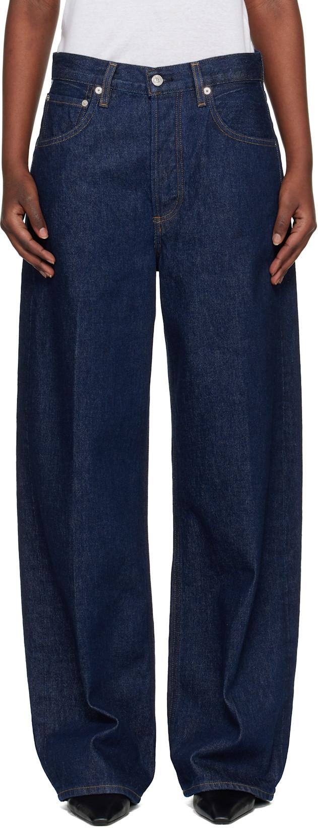 Navy Ayla Baggy Jeans by CITIZENS OF HUMANITY