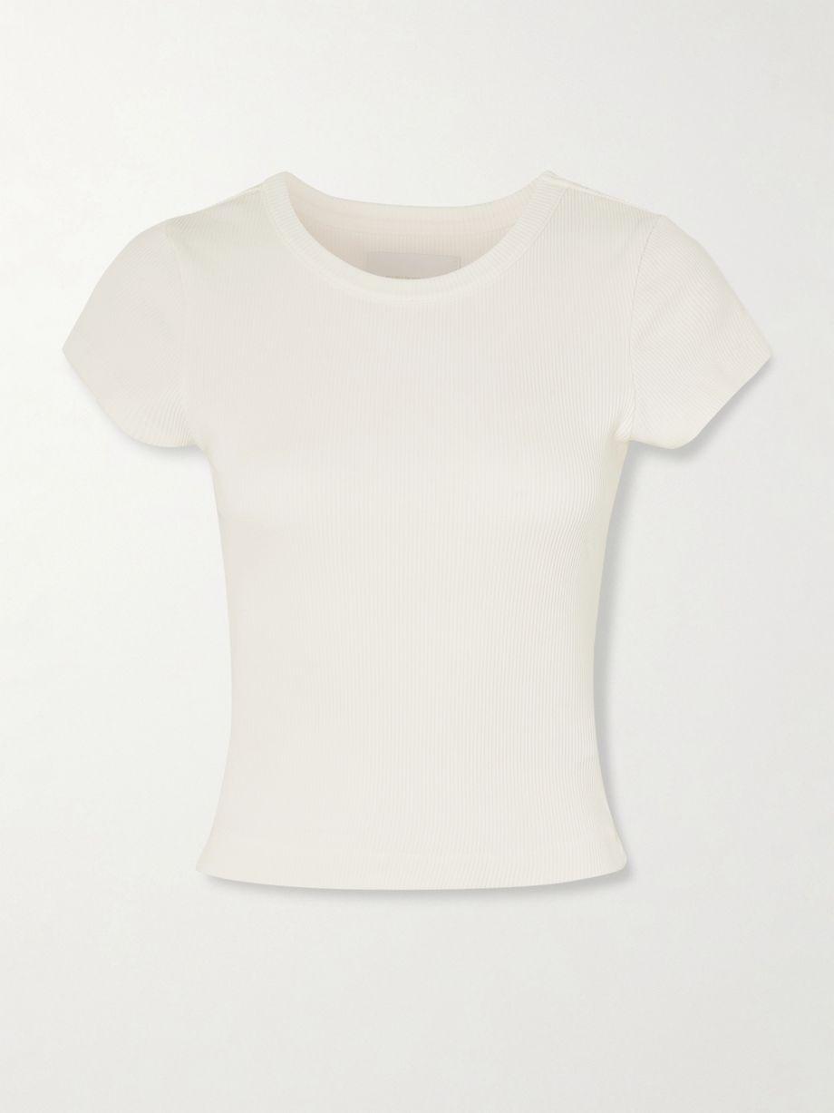 Nello cropped ribbed jersey T-shirt by CITIZENS OF HUMANITY