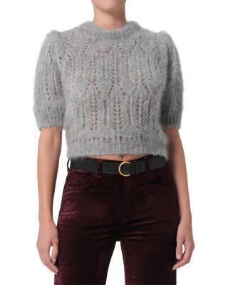 Odette Puff Sleeve Crewneck Sweater by CITIZENS OF HUMANITY