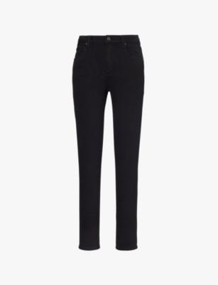 Sloane Skinny brand-patch tapered-leg mid-rise stretch-denim blend jeans by CITIZENS OF HUMANITY