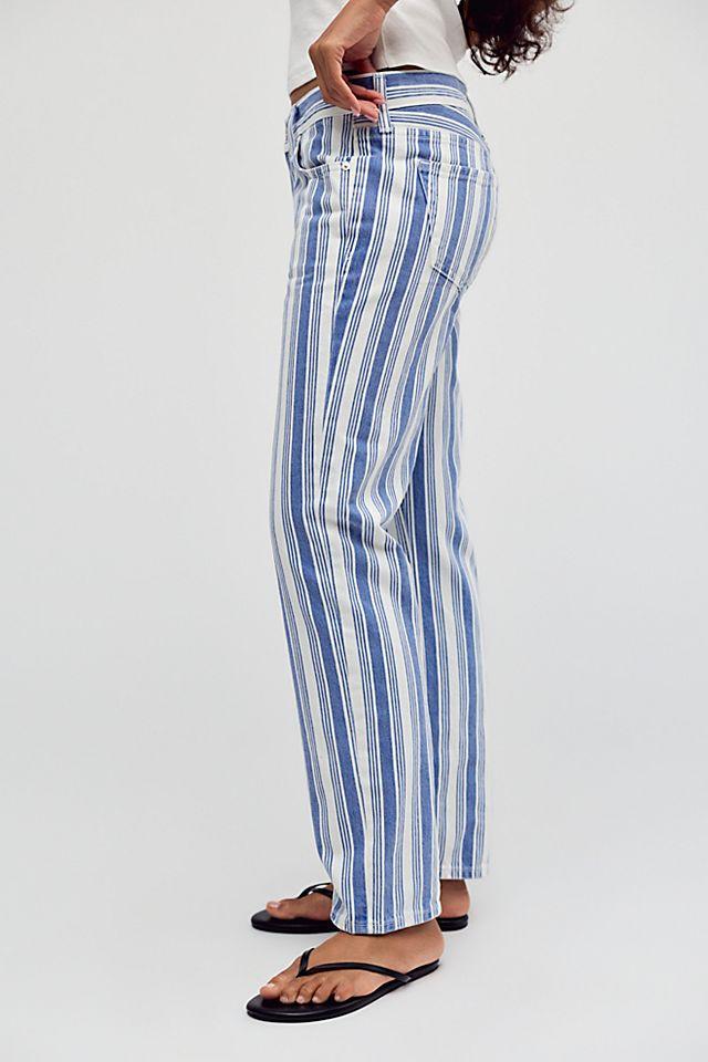 Citizens Of Humanity Anissa Striped Straight Leg Jeans by CITIZENS OF HUMANITY | FREE PEOPLE