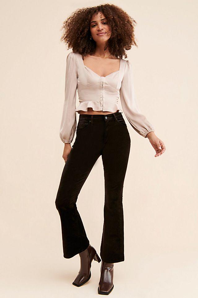 Citizens of Humanity Lilah Velvet Bootcut Jeans by CITIZENS OF HUMANITY | FREE PEOPLE
