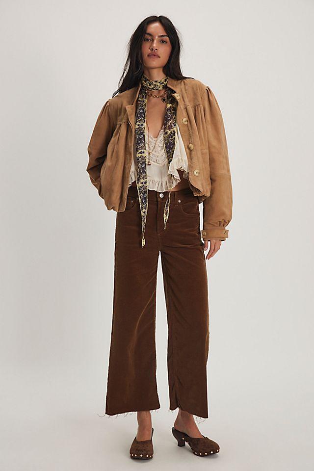 Citizens of Humanity Lyra Corduroy Wide-Leg Jeans by CITIZENS OF HUMANITY | FREE PEOPLE