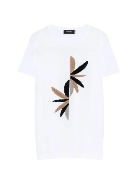Elodia embroidered T-shirt by CIVIDINI