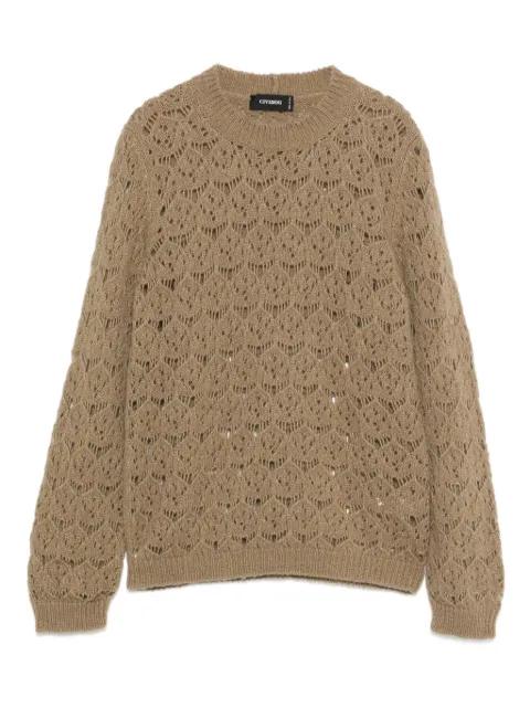 openwork knitted sweater by CIVIDINI