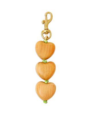 Hearts Bag Charm by CLARE V.