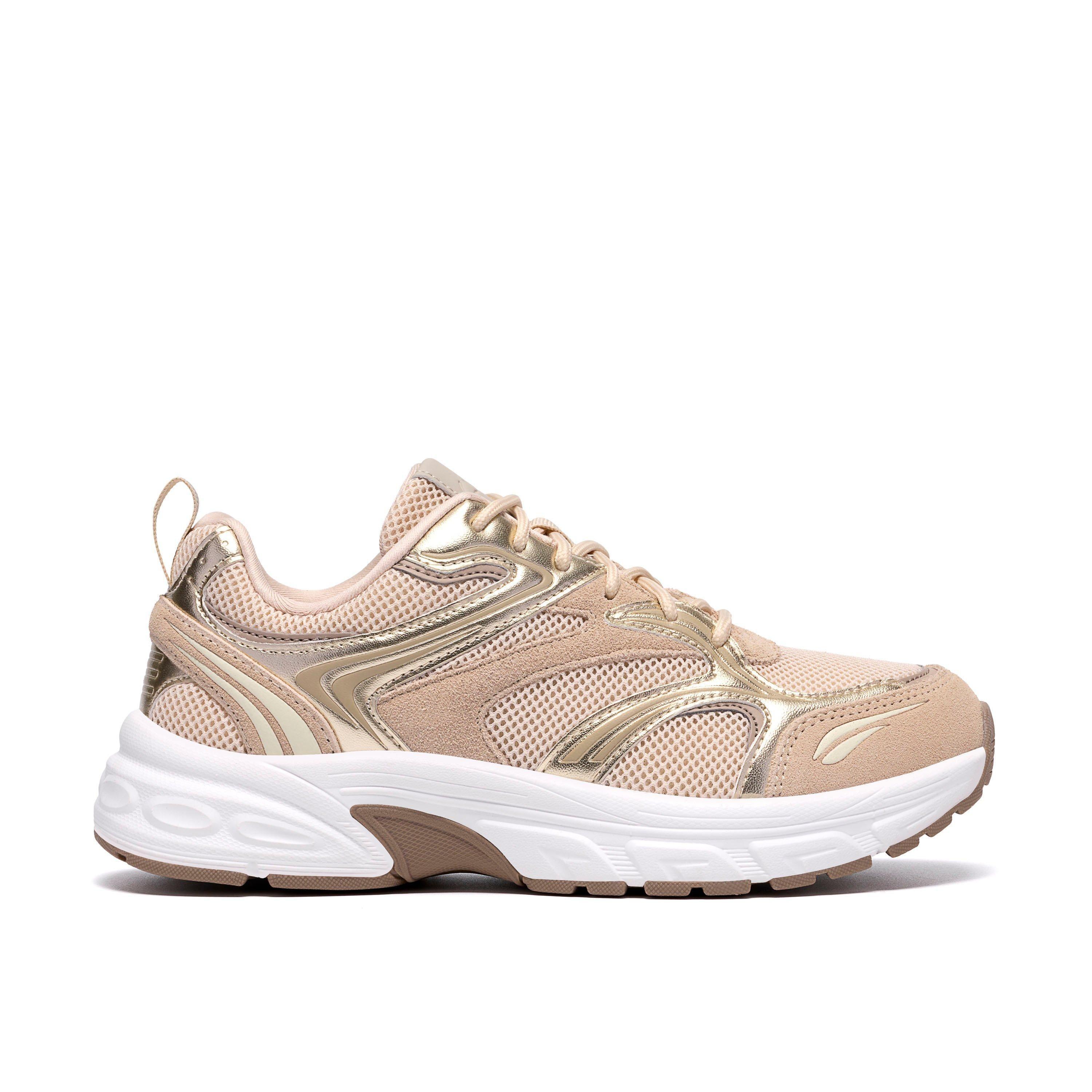 Axcel Walk Gold Metallic Trainers by CLARKS