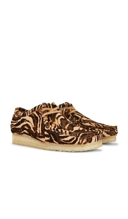 Clarks Wallabee in Brown by CLARKS