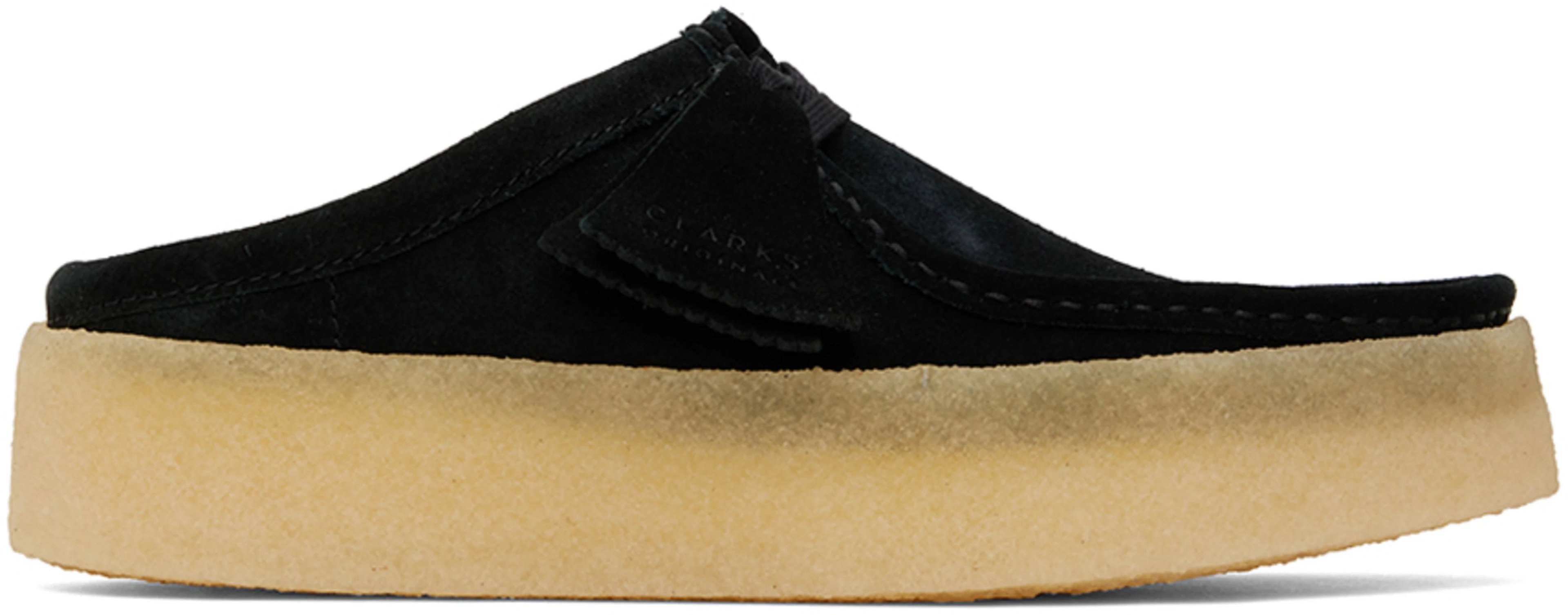 Black Wallabee Cup Lo Loafers by CLARKS ORIGINALS