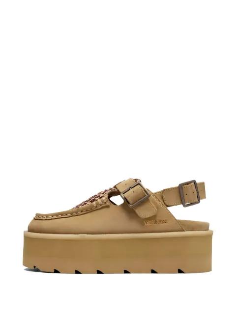 Meare Easy leopard-print sandals by CLARKS ORIGINALS