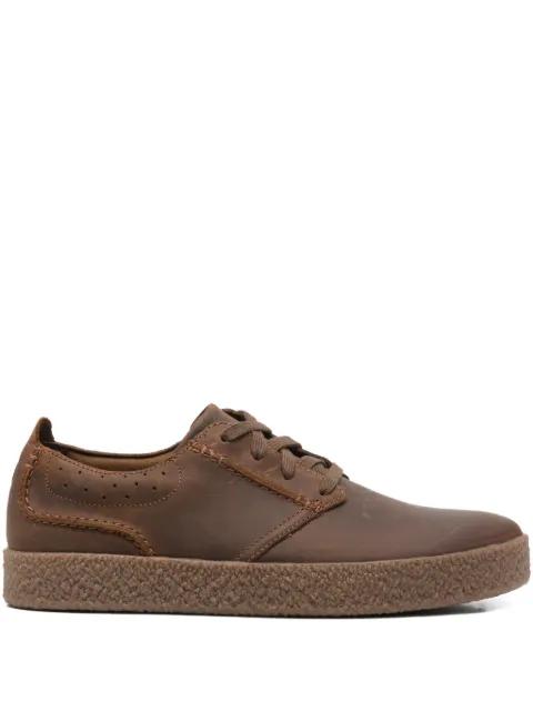 Streethill laced leather sneakers by CLARKS ORIGINALS