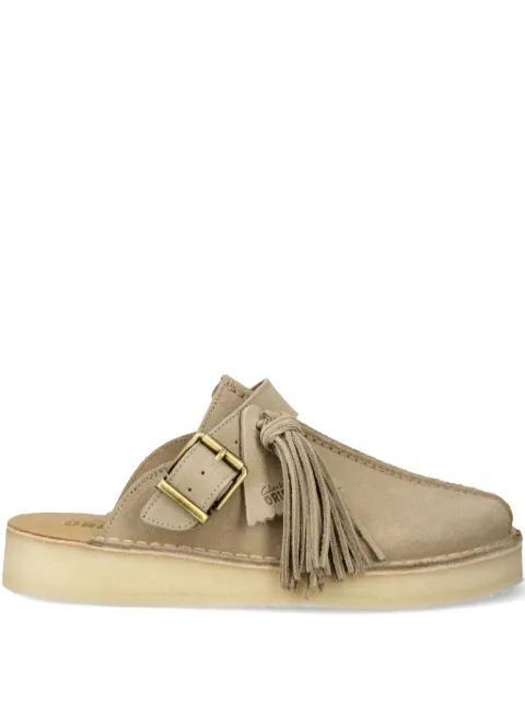 Trek Mule suede slippers by CLARKS ORIGINALS