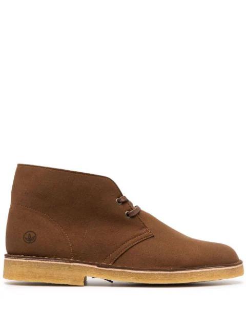 suede lace-up desert boots by CLARKS ORIGINALS