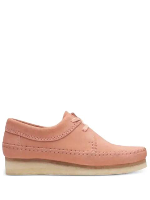 suede lace-up shoes by CLARKS ORIGINALS