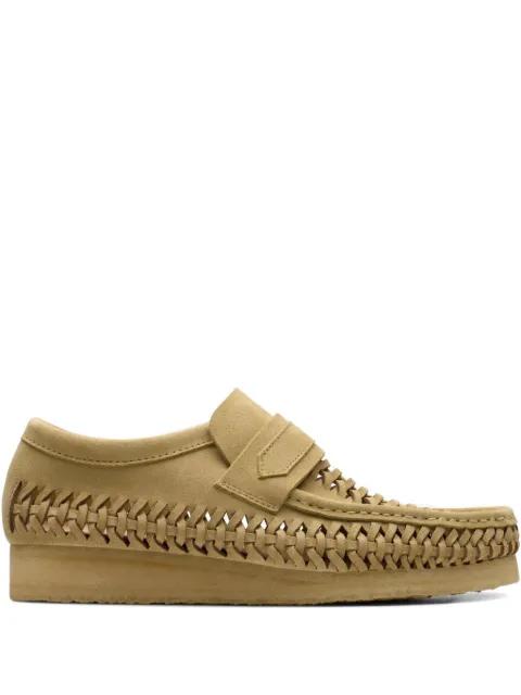 woven "Maple Suede" loafers by CLARKS ORIGINALS