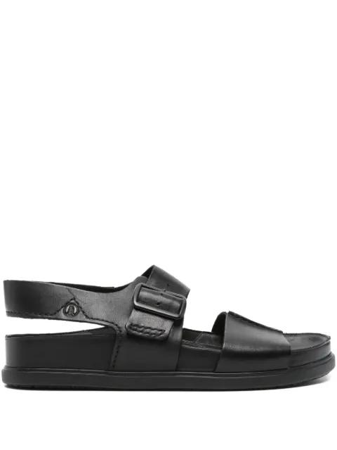 Torford buckle-strap leather sandals by CLARKS