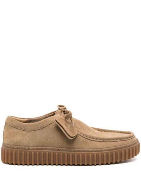 Torhill suede loafers by CLARKS