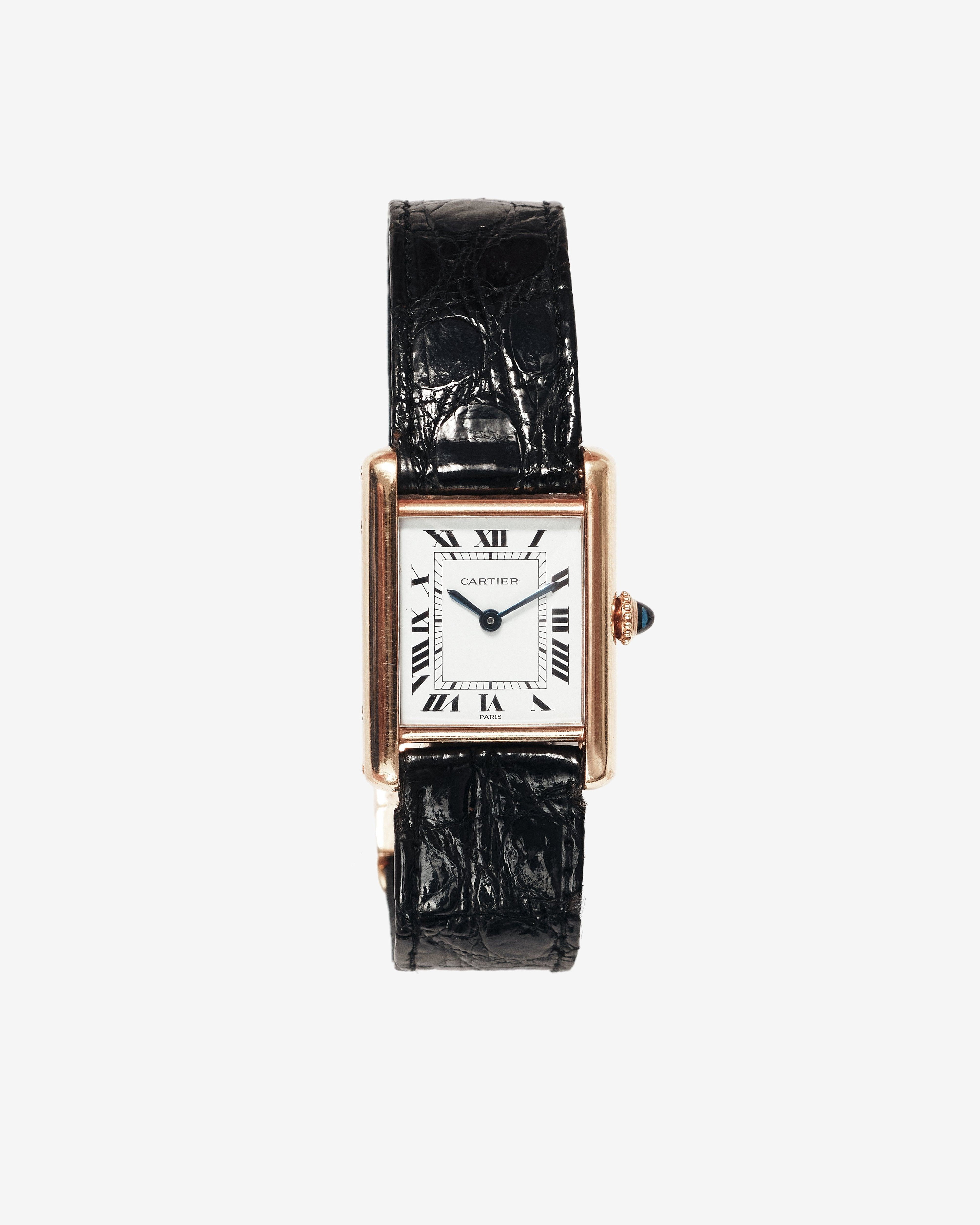 Classic 55 - Cartier Vintage Tank Junior Paris Signed 78087 - (Yellow Gold) by CLASSIC 55