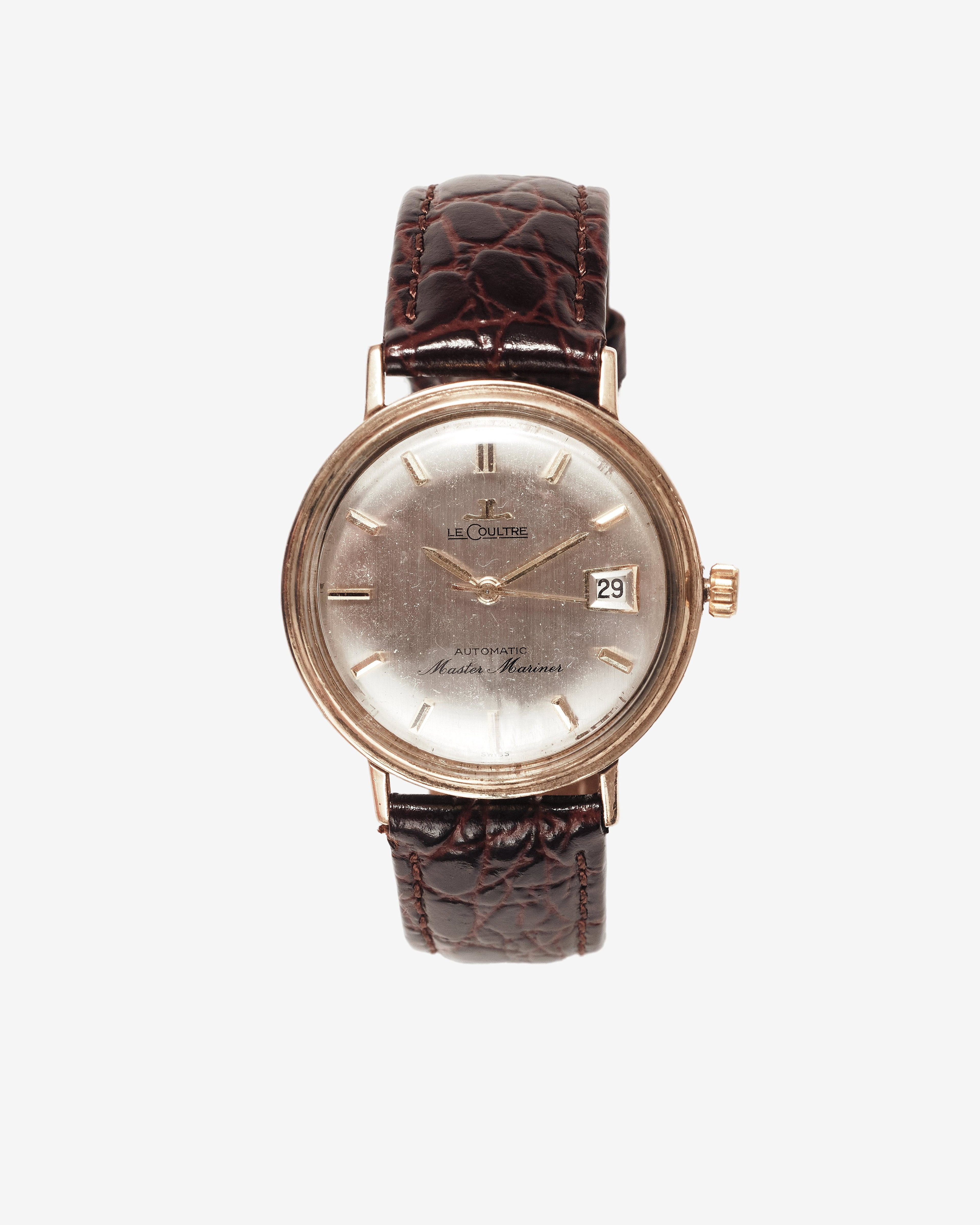 Classic 55 - LeCoultre Master Mariner 14k with Asymmetrical Date Window - (Yellow Gold) by CLASSIC 55