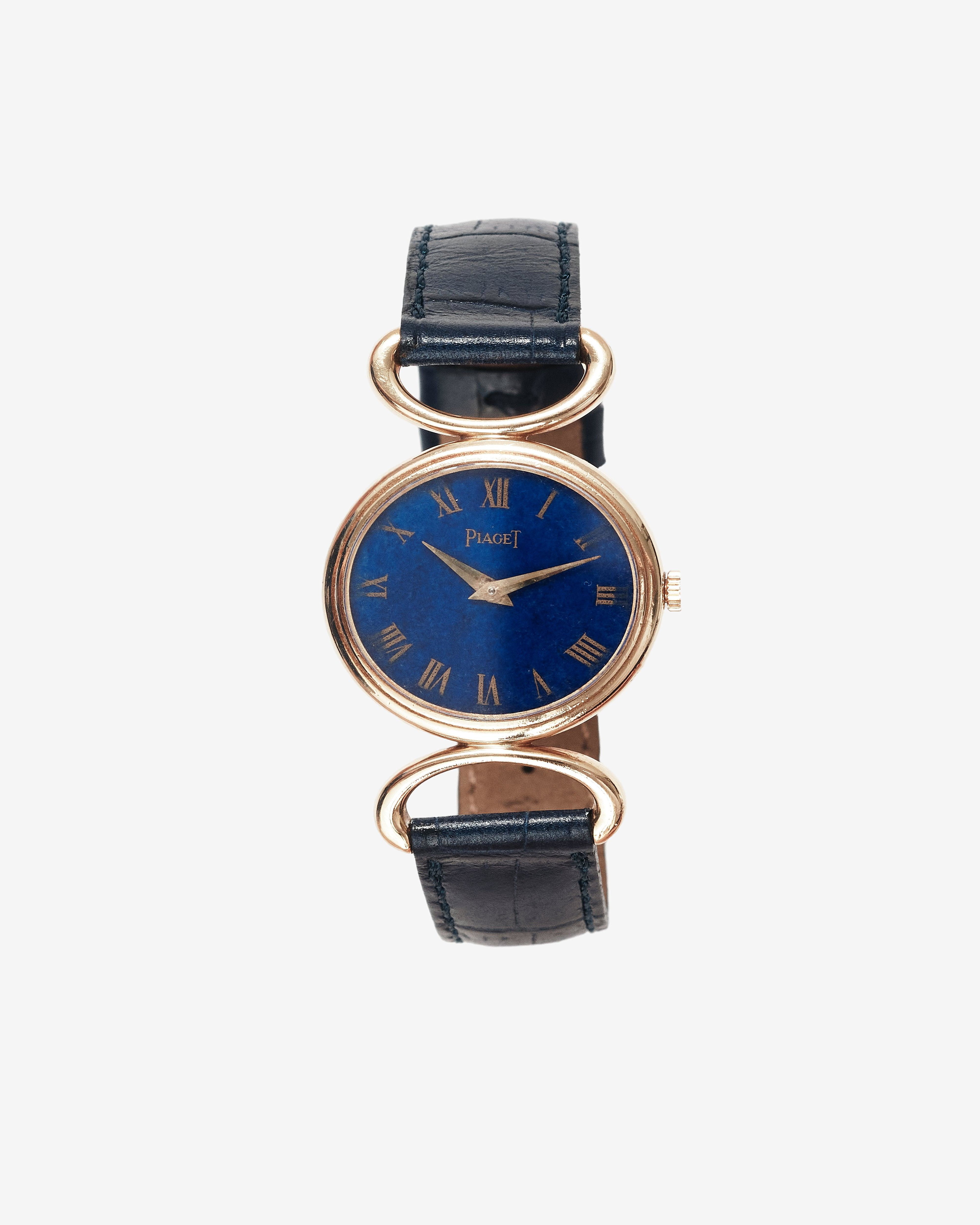 Classic 55 - Piaget Vintage 18k Lapis Dial 9802 - (Yellow Gold) by CLASSIC 55