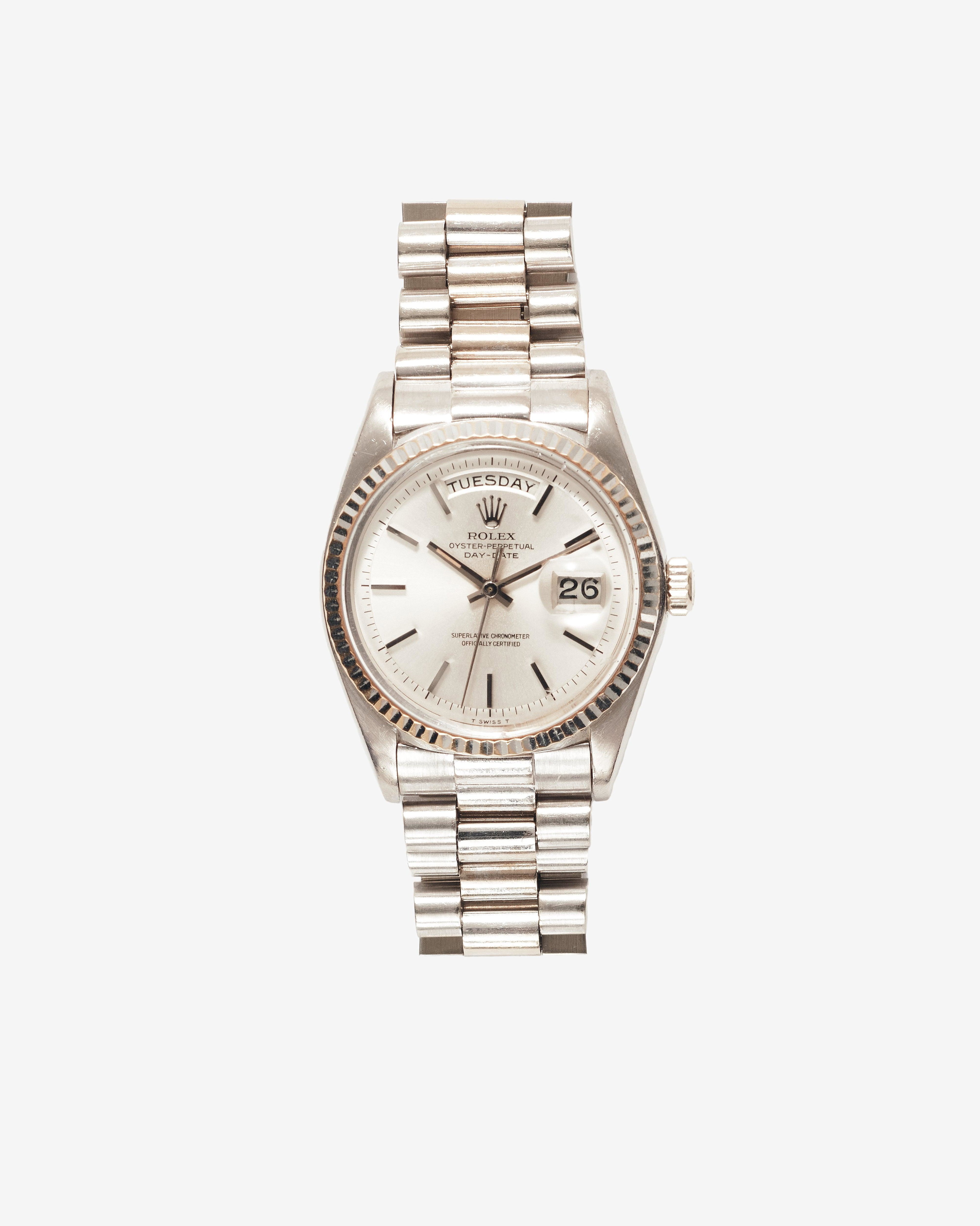 Classic 55 - Rolex Vintage Day-Date 1803 - (White Gold) by CLASSIC 55