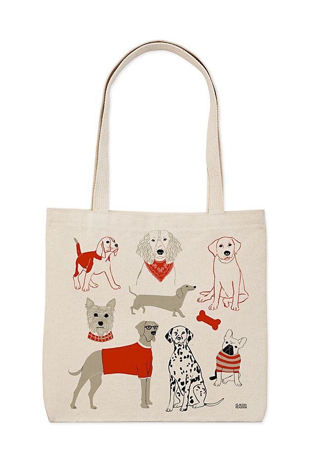 Claudia Pearson Dog Tote Bag by CLAUDIA PEARSON | FREE PEOPLE