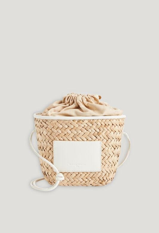 Adryans - Adryan small straw basket by CLAUDIE PIERLOT