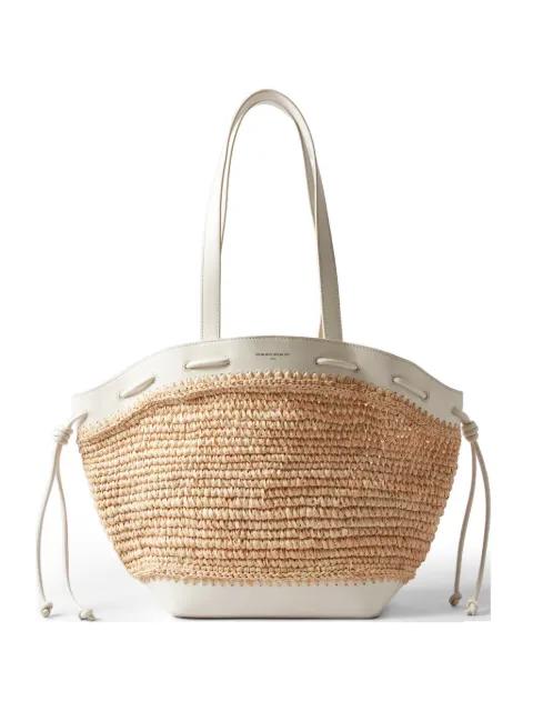 Alban straw knot tote bag by CLAUDIE PIERLOT