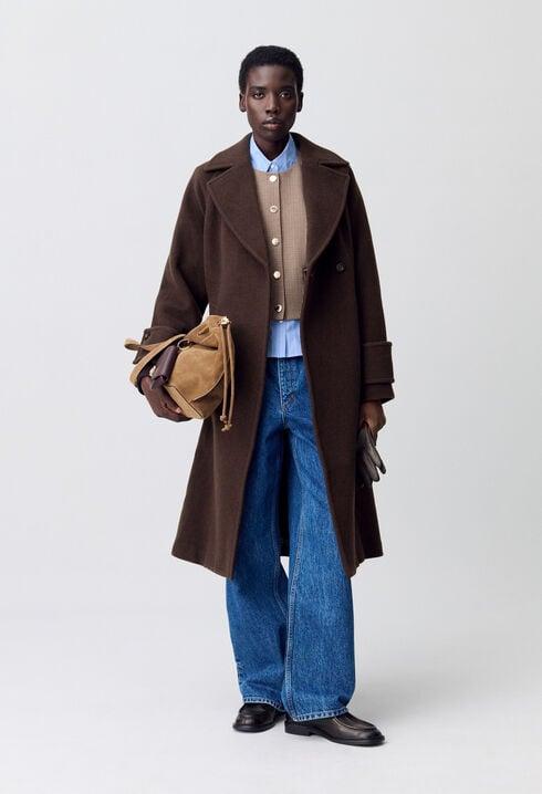 Belted Long Coat by CLAUDIE PIERLOT