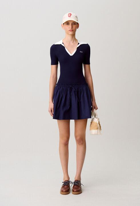 Bi-material knit dress by CLAUDIE PIERLOT