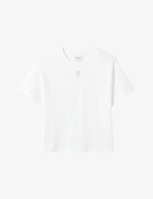 Brand-Embroidered Short-Sleeved Cotton-Jersey T-Shirt by CLAUDIE PIERLOT