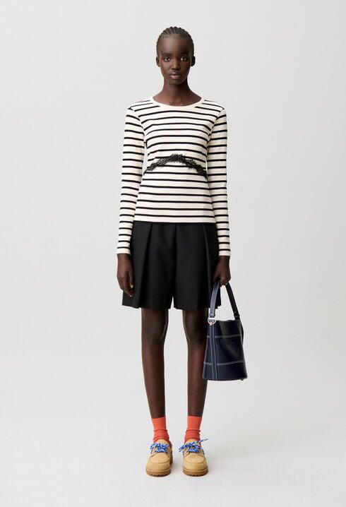 Breton lace T-shirt by CLAUDIE PIERLOT
