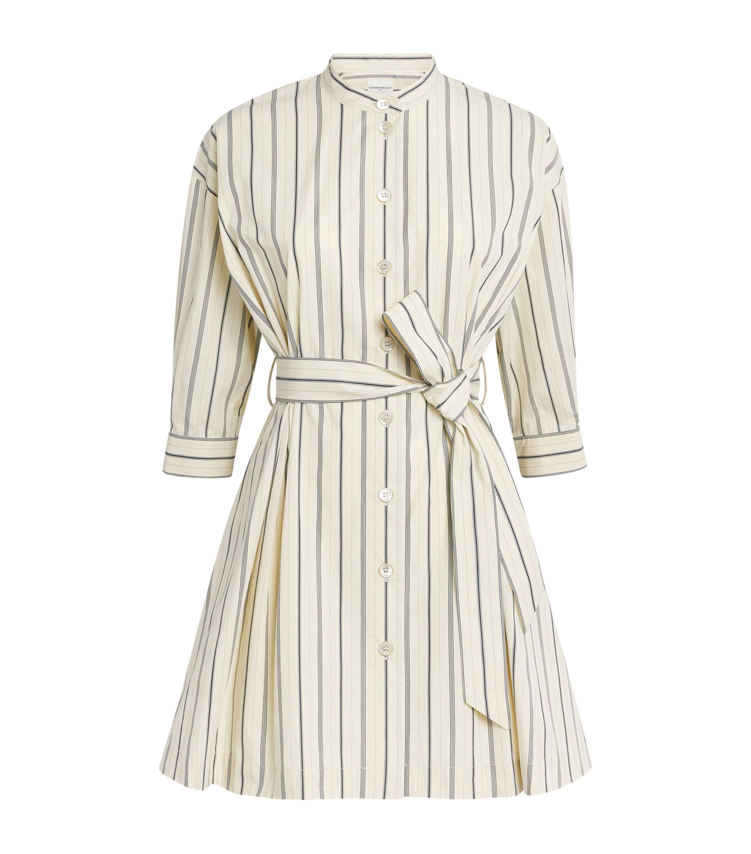 Claudie Pierlot Cotton Stripe Mini Dress by CLAUDIE PIERLOT