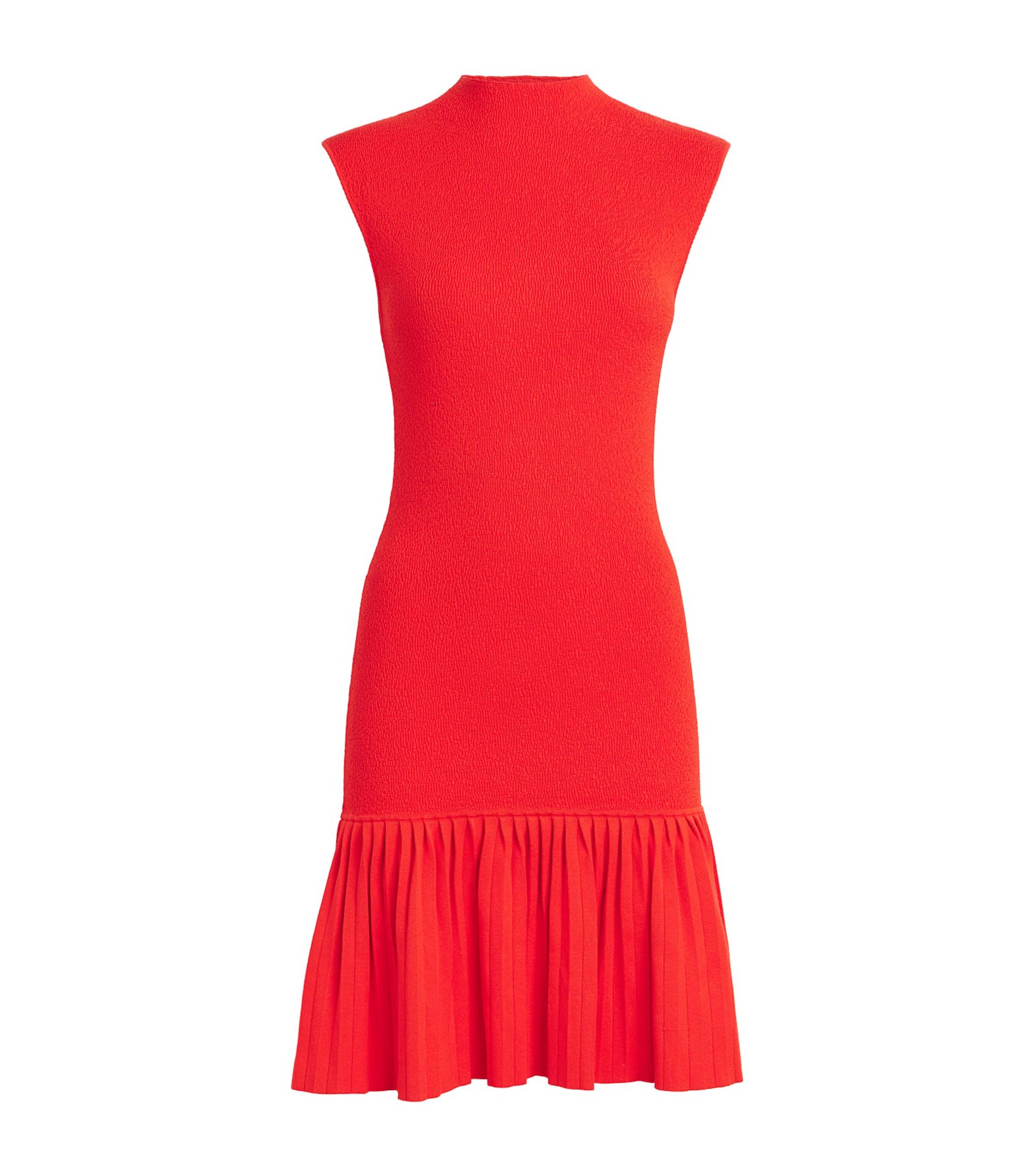 Claudie Pierlot Knitted High-Neck Mini Dress by CLAUDIE PIERLOT