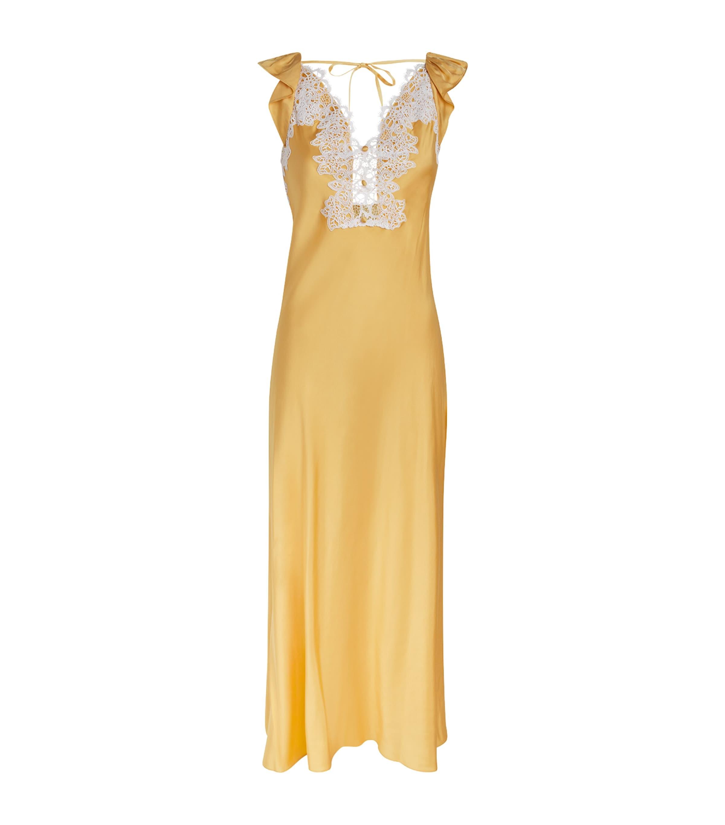Claudie Pierlot Satin Maxi Dress by CLAUDIE PIERLOT