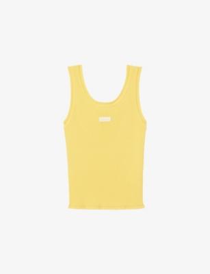 Contrast-Trim Ribbed Knitted Top by CLAUDIE PIERLOT