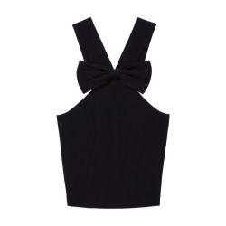 Fine knit bow top by CLAUDIE PIERLOT