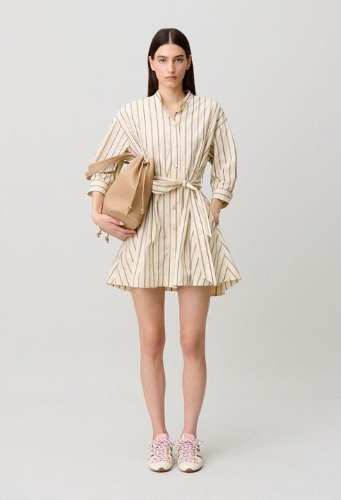 Fitted cotton shirt dress by CLAUDIE PIERLOT
