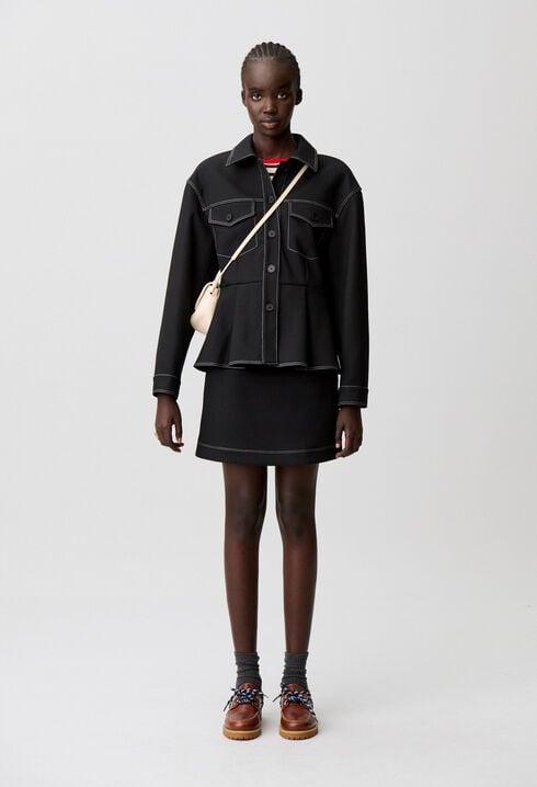 Fitted peplum jacket by CLAUDIE PIERLOT