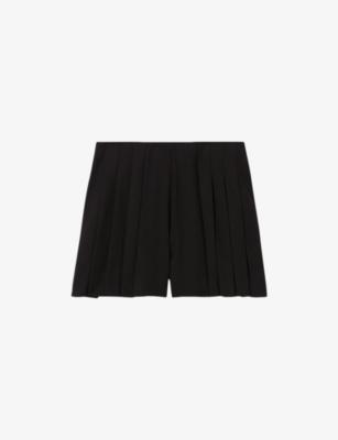 Flared Pleated Woven Shorts by CLAUDIE PIERLOT