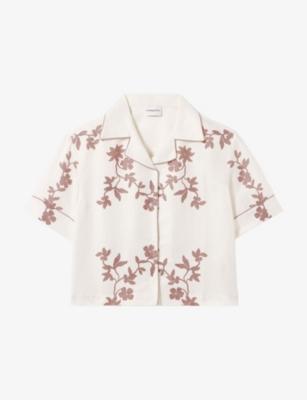 Floral-Print Short-Sleeved Woven Shirt by CLAUDIE PIERLOT