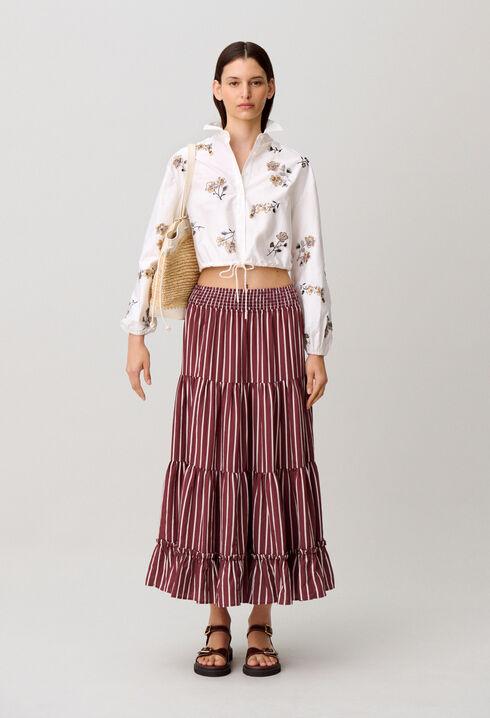 Floral and sequin shirt by CLAUDIE PIERLOT